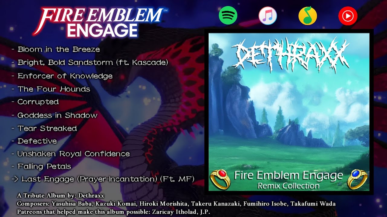 Fire Emblem Engage Remix Collection [FULL STREAM] (A Tribute Album by Dethraxx)