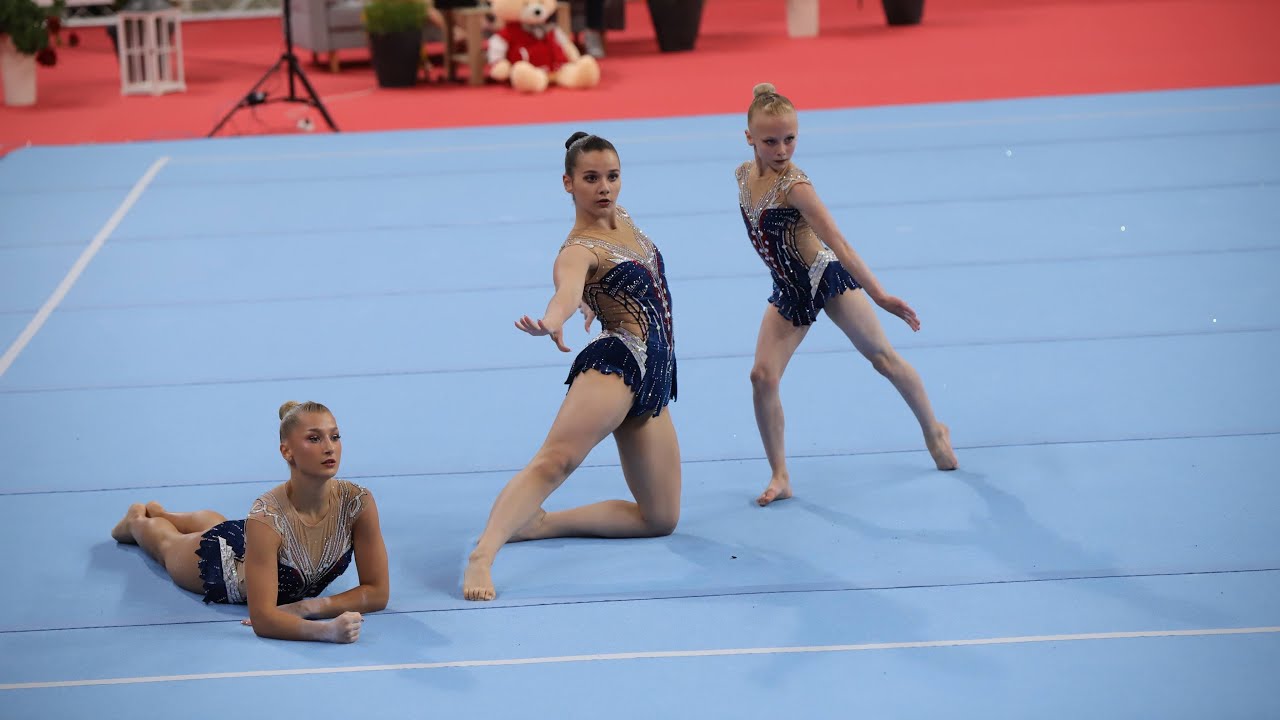 Agnieszka Wnuk, Nikola Kamińska, Gabriela Młynarczyk🇵🇱Puchar Świata w Akrobatyce/ Układ Dynamiczny