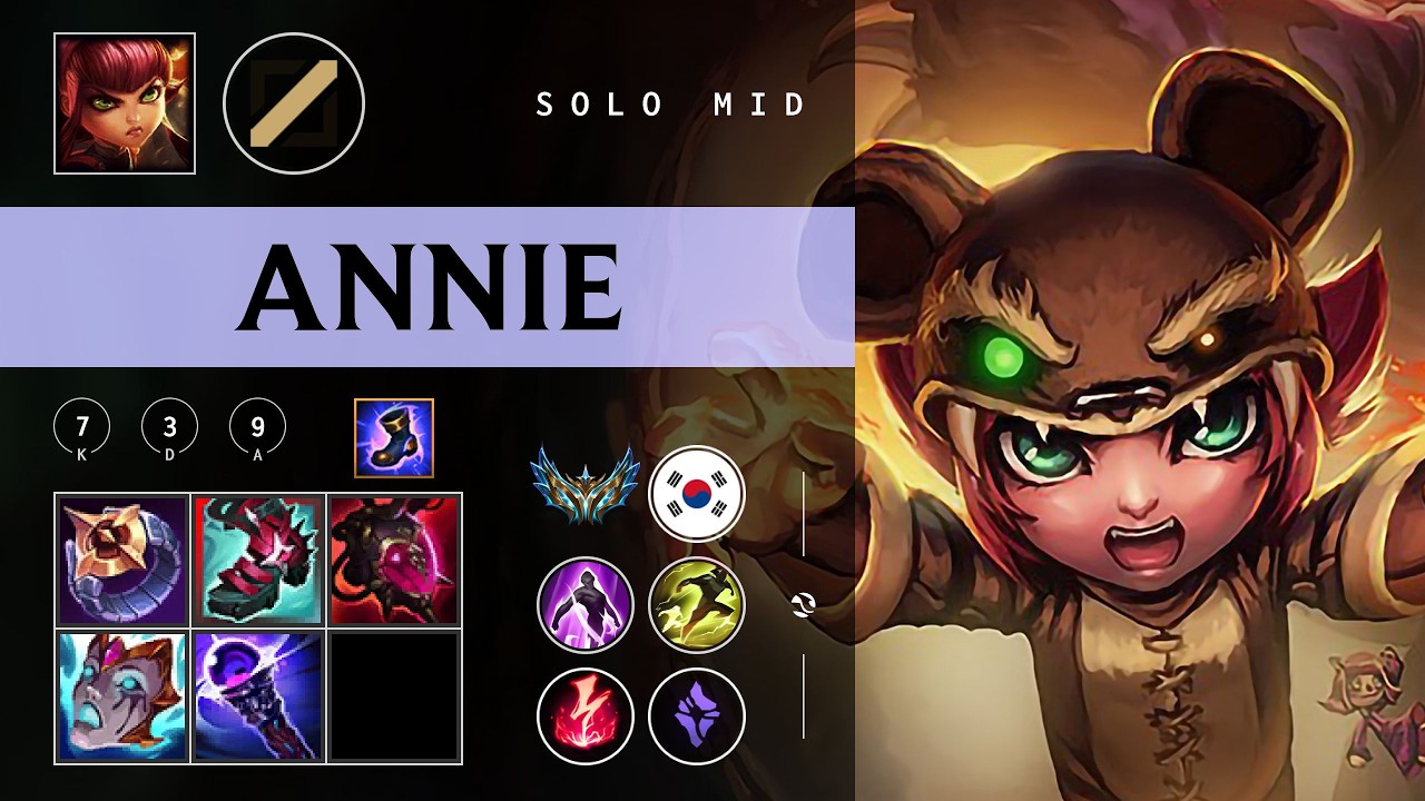 Annie Mid vs Galio - KR Challenger Patch 26.05