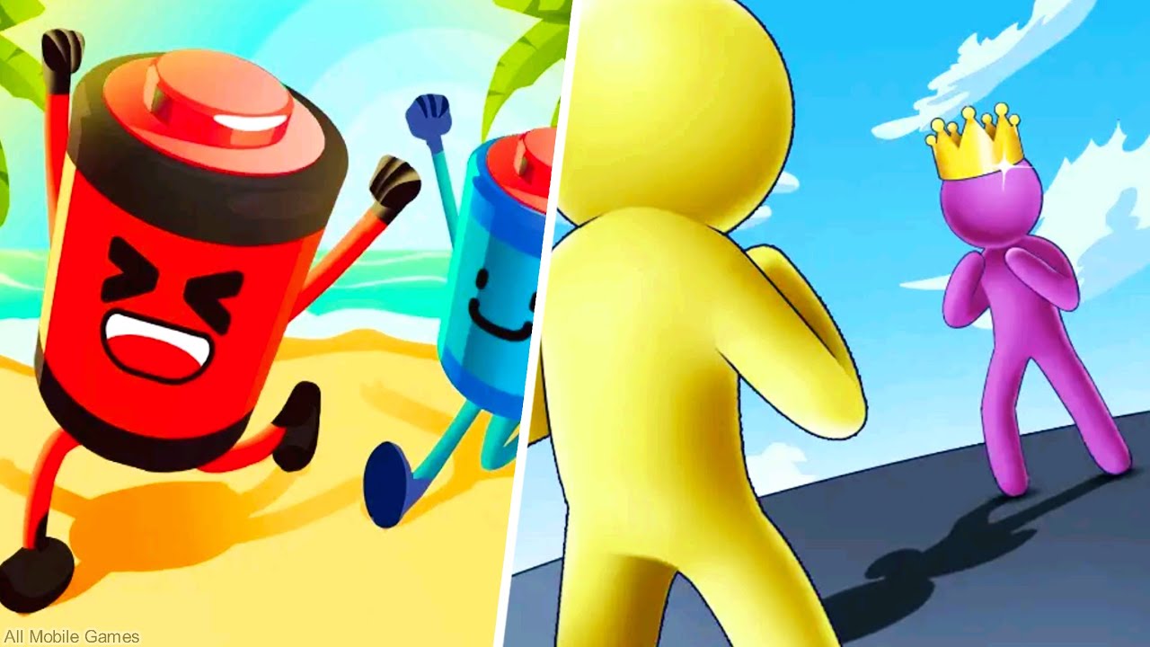 Giant Rush | Battery Run - All Levels Gameplay Walkthrough Android,iOS - MEGA APK UPDATE