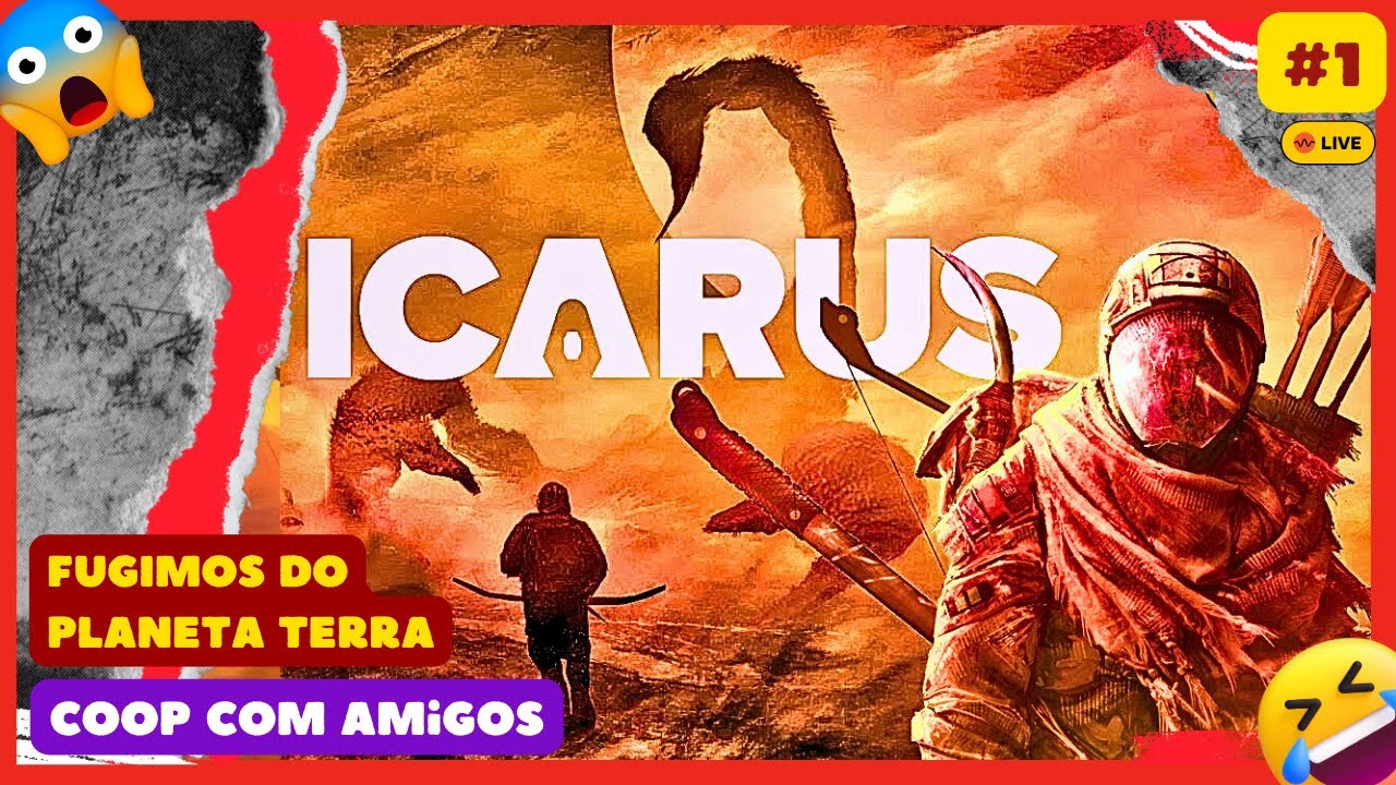 🔴Icaros 2026 Primeiras impressões sobrevivência jogando com amigos Coop #1 #icaros gameplay trailer