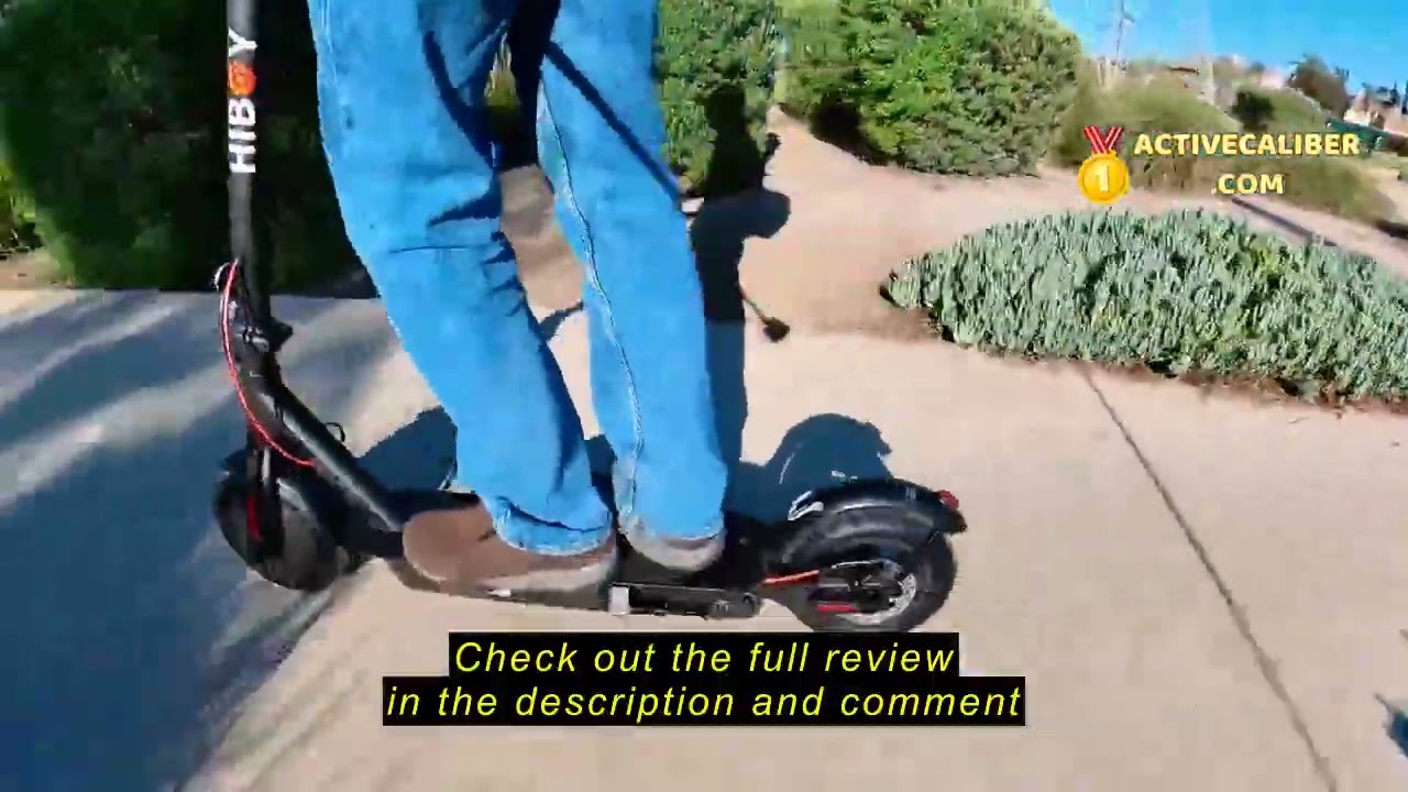 Review Hiboy Electric Scooter, 430W–750W Motor, 8.5"–10" Tires, 19–25 MPH Top Speed, 17–25 Miles Lon