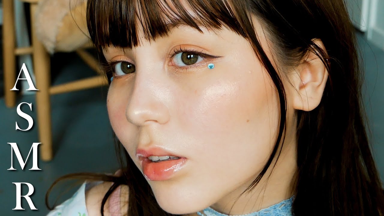 Doing My Makeup ASMR 💄liquid sounds, sponge, tapping