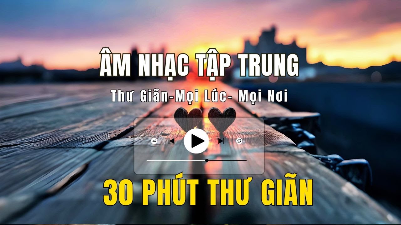🎸30 Phút Âm Nhạc Thư Giãn ☕ Guitar Nhẹ Nhàng Tạo Cảm Giác Dễ Chịu Khi Tập Trung @Ốc Radio LA