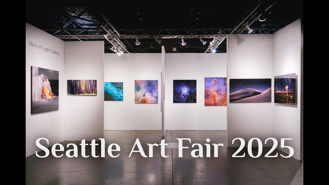 Seattle Art Fair 2025 &ndash; Behind the Booth at Slice of Light Gallery