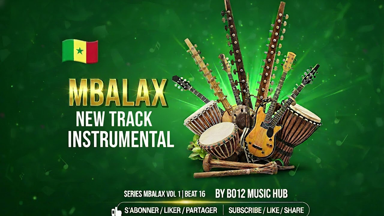 B012 - СЕРИЯ MBALAX ТОМ 1 | BEAT 16 – НОВЫЙ ИНСТРУМЕНТАЛЬНЫЙ ТРЕК