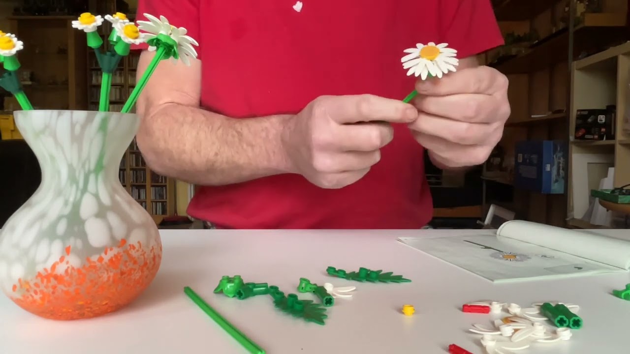 Lego 11508 Botanicals, Daisies Live Bau #lego #botanical #daisies