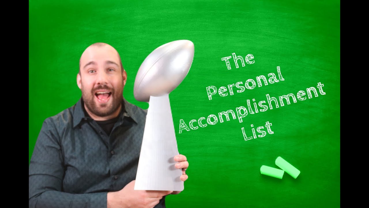 Mirror List Monday: The Personal Accomplishment List