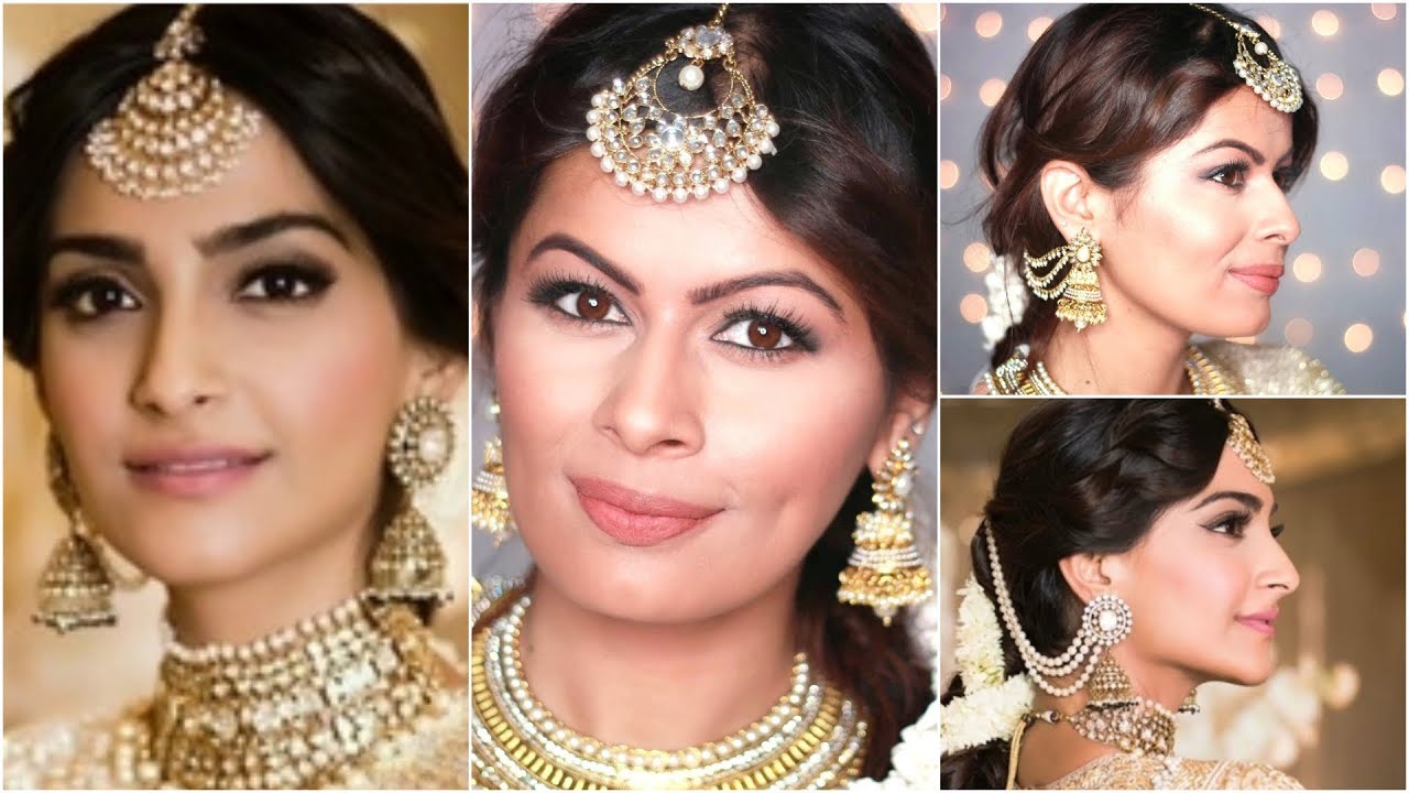 Sonam Kapoor Wedding Sangeet Mehndi Makeup Look | Celebrity Inspired | Recreation | Kavya K