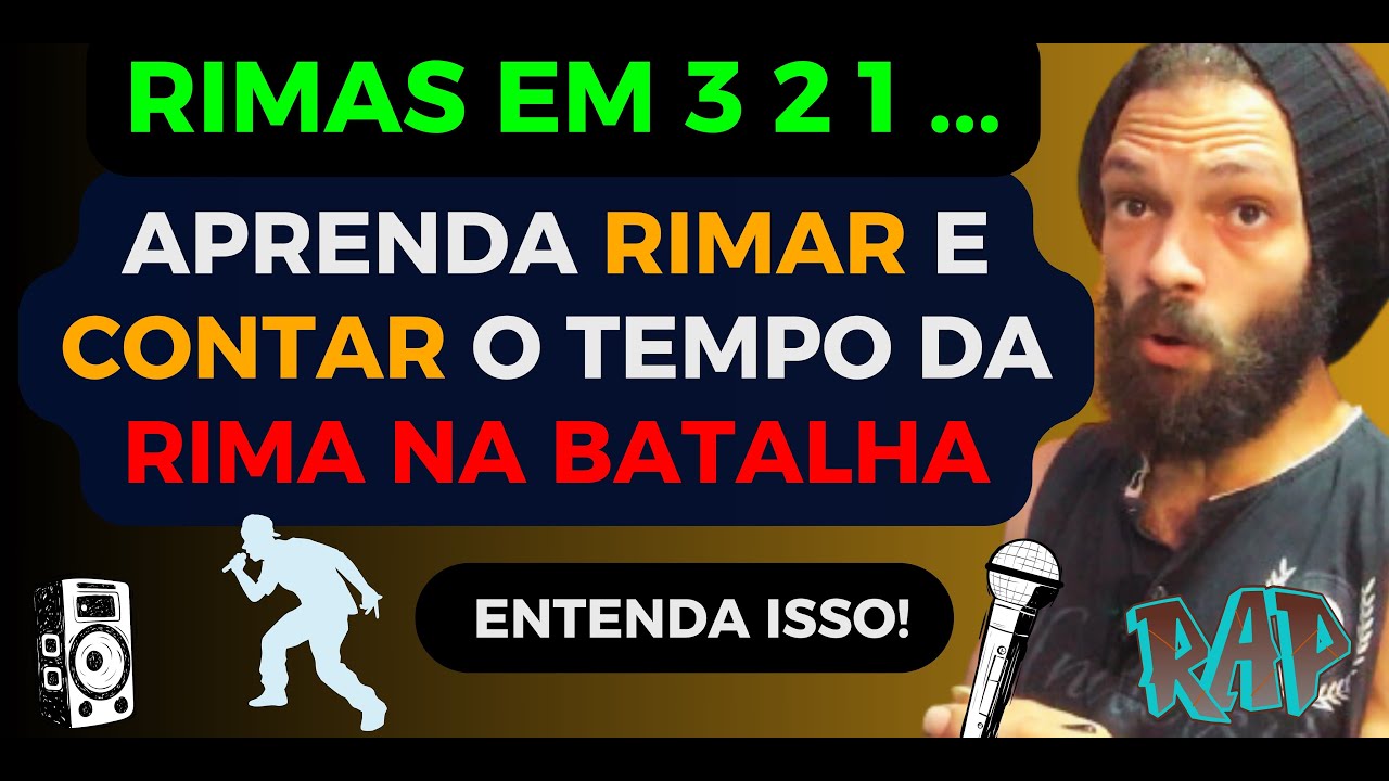Como Aprender RIMAR e CONTAR o TEMPO nas Batalhas de MCs | Entendendo as Voltas