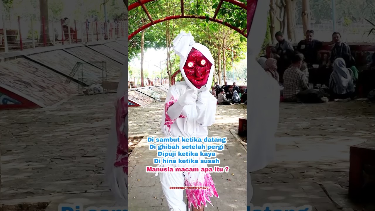 Manusia macam apa? Pocong viral joged DJ mistis