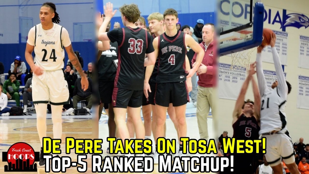De Pere Goes At Wauwatosa West In State Ranked Matchup! Full Highlights