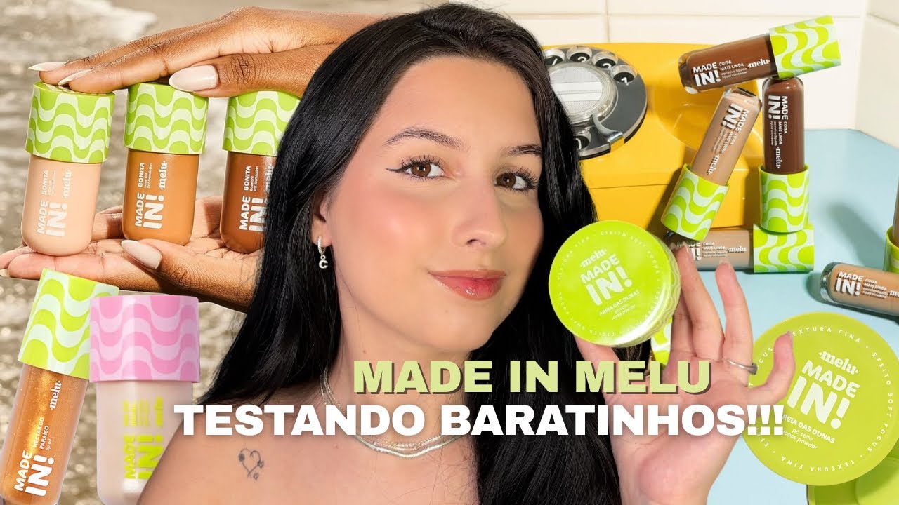 Primeiras impress&otilde;es MADE IN MELU | Ruby rose lan&ccedil;ou uma base de R$50??