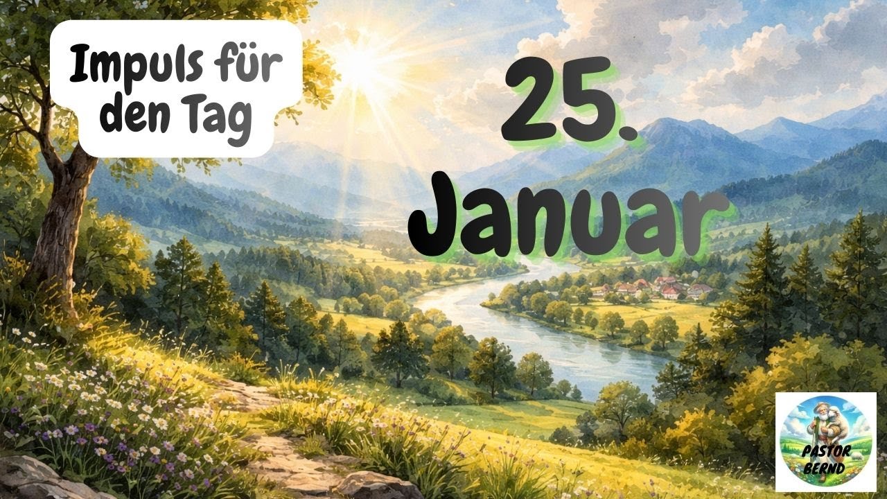 Impuls für den Tag - 25. Januar 2026 – Pastor Bernd