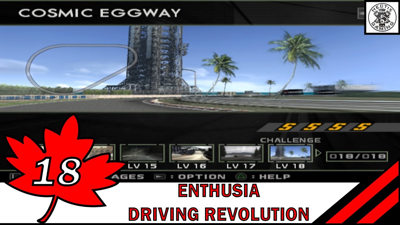 Enthusia Driving Revolution Challenge Series Playthrough - Level 18 (S Rank)