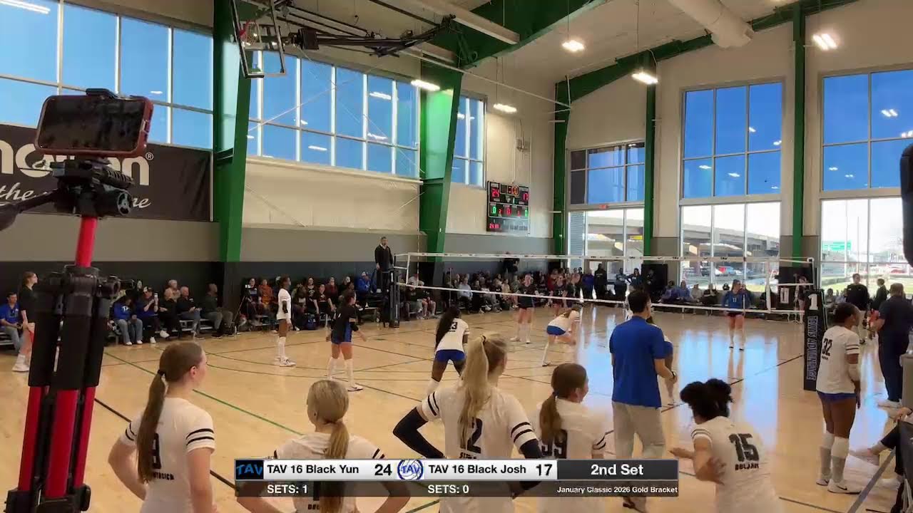 2026 January Classic Tournament Gold Bracket: TAV 16 Black Yun vs. TAV 16 Black Josh
