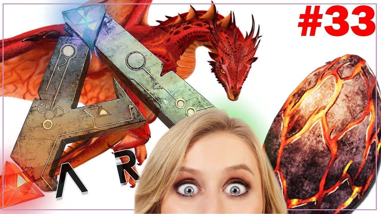 ARK RAGNAROK : 4 FILLES à la chasse aux oeufs de Wyverns ! #33
