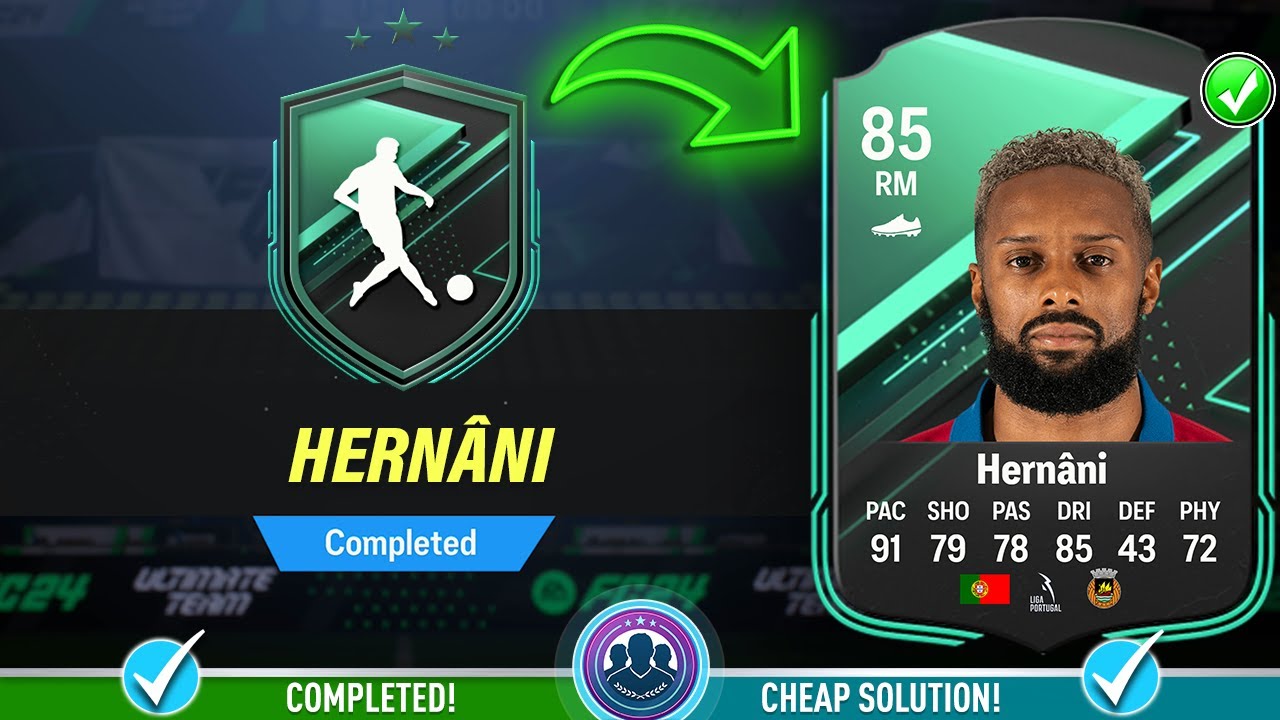 85 Squad Foundations Hernani SBC Completed - Cheap Solution & Tips - FC 24