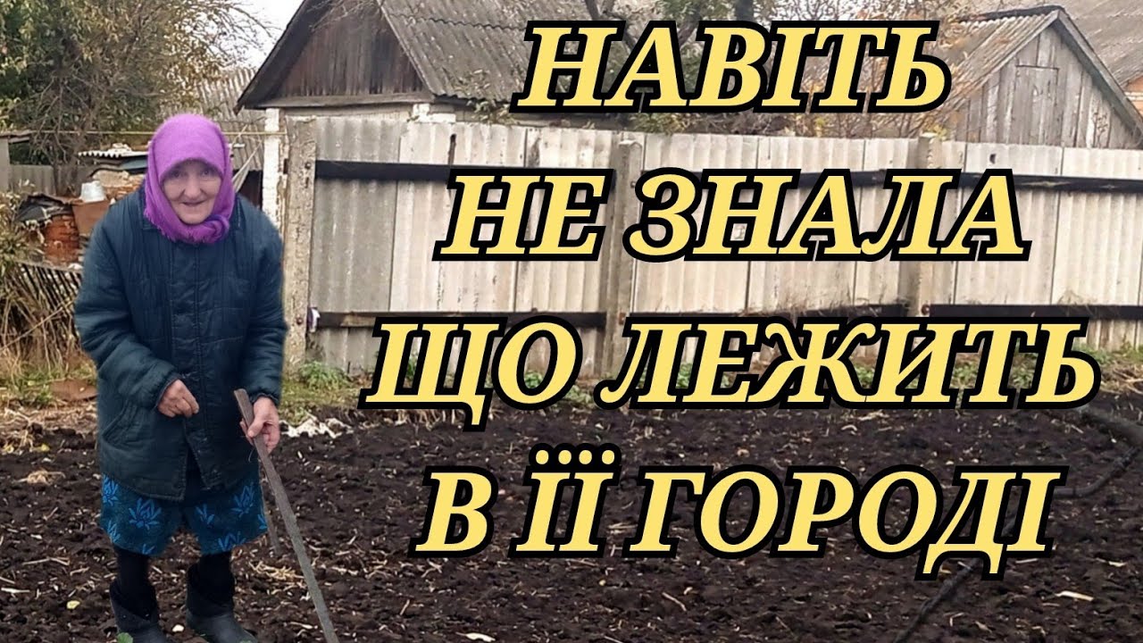 БАБУСЯ НАВІТЬ НЕ ЗДОГАДУВАЛАСЯ, ЩО ЛЕЖИТЬ В ЇЇ ГОРОДІ▪️КОП 2024 УКРАЇНА▪️КОП НА ГОРОДІ▪️
