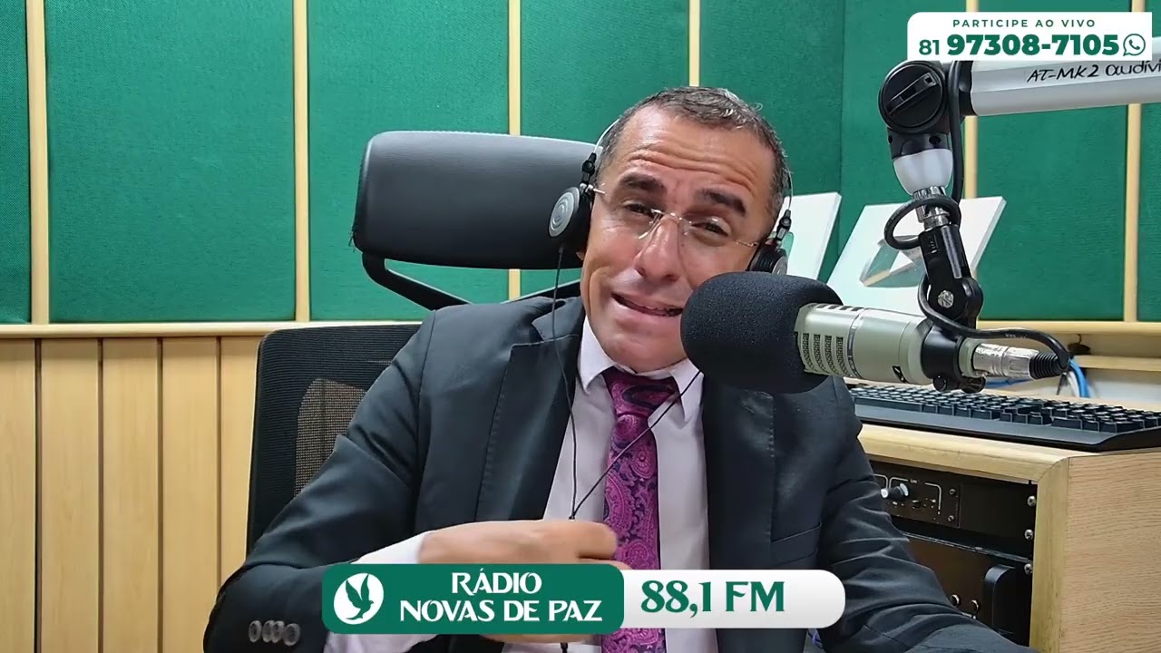 Pr. Rejanildo Paulino | O CORAÇÃO QUE DEUS QUER | Rádio Novas de Paz
