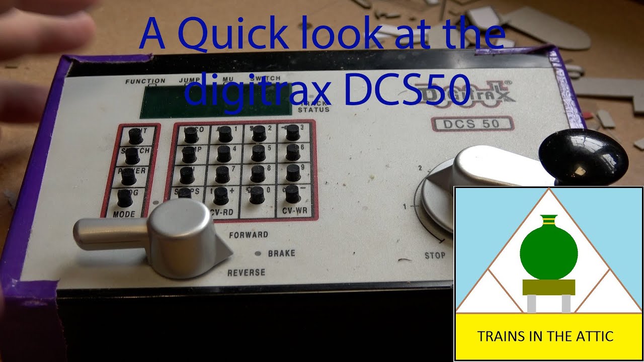 A Quick look at the digitrax DCS50