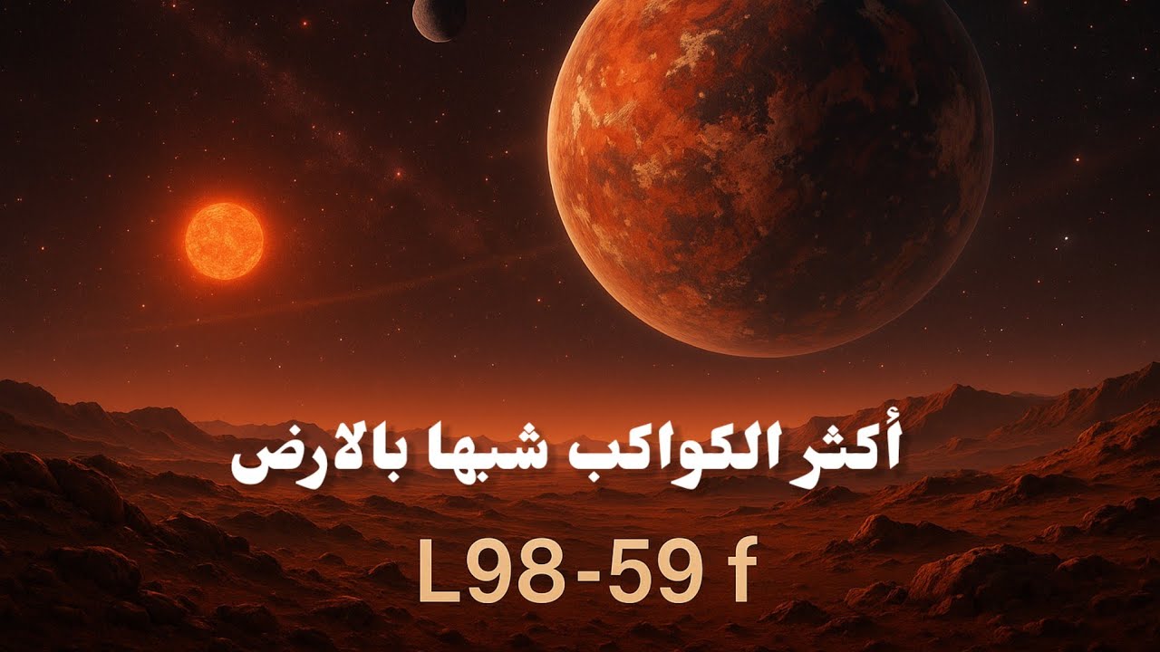 البحث عن أكثر الكواكب شبها بالارض  L98_59 f 