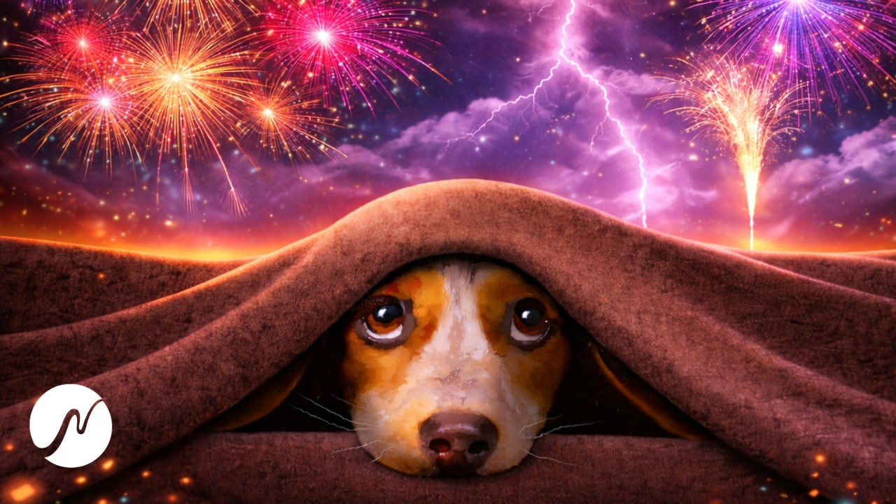 🎆 Najskuteczniejszy dźwięk uspokajający psy podczas fajerwerk&oacute;w, grzmot&oacute;w i hałasu