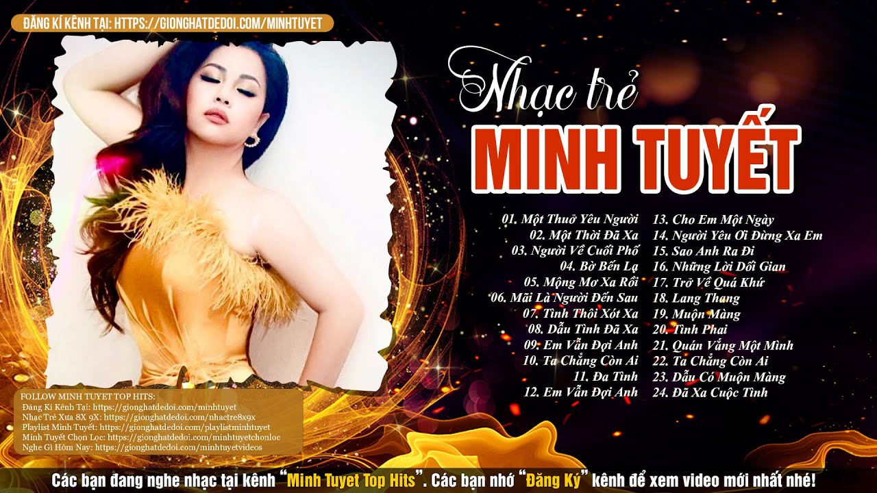 MỘT THUỞ YÊU NGƯỜI - Nhạc Trẻ 8x9x Hay Nhất MINH TUYẾT / Nhạc Trẻ Đứng Đầu Các BXH