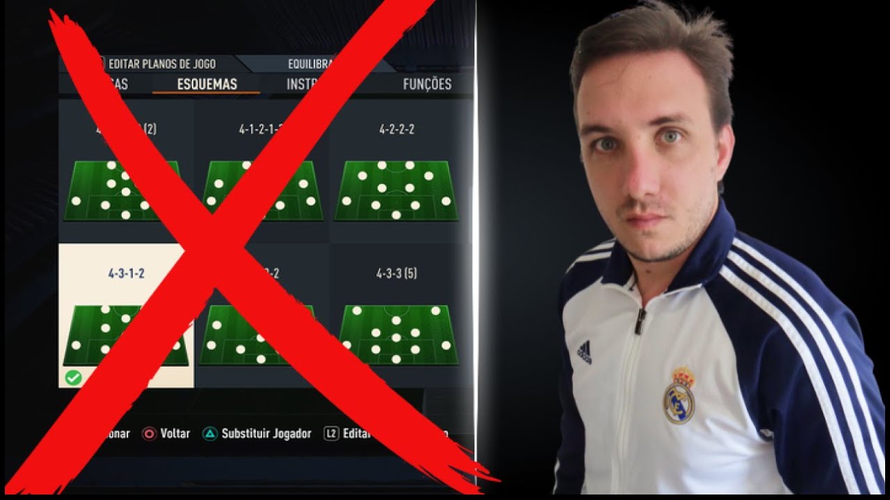 PARE DE MUDAR ESQUEMA TÁTICO ▶️ MELHOR FORMAÇÃO 🎮FIFA 23 TÁTICAS