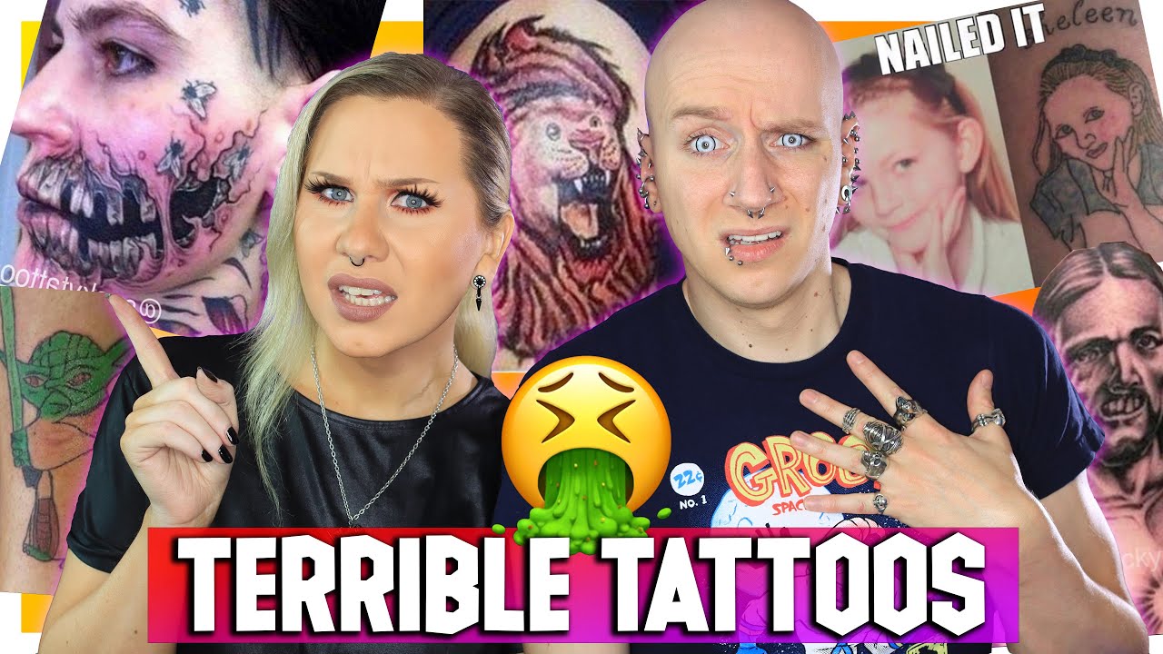 Worst Tattoo Fails Ever | Tattoos Gone Wrong 6 | Roly & Luxeria