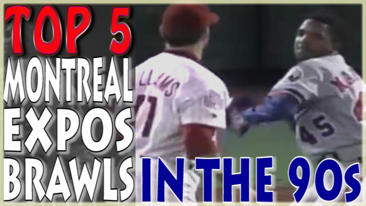The Top 5 Montreal Expos Brawls in The 90s  ( Hello Pedro Martinez )