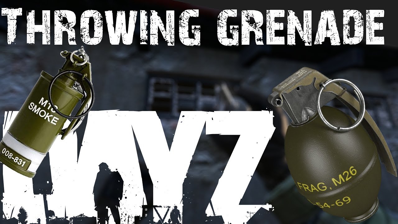 DayZ 1.04 | How to throw grenades/smokes! [PC]