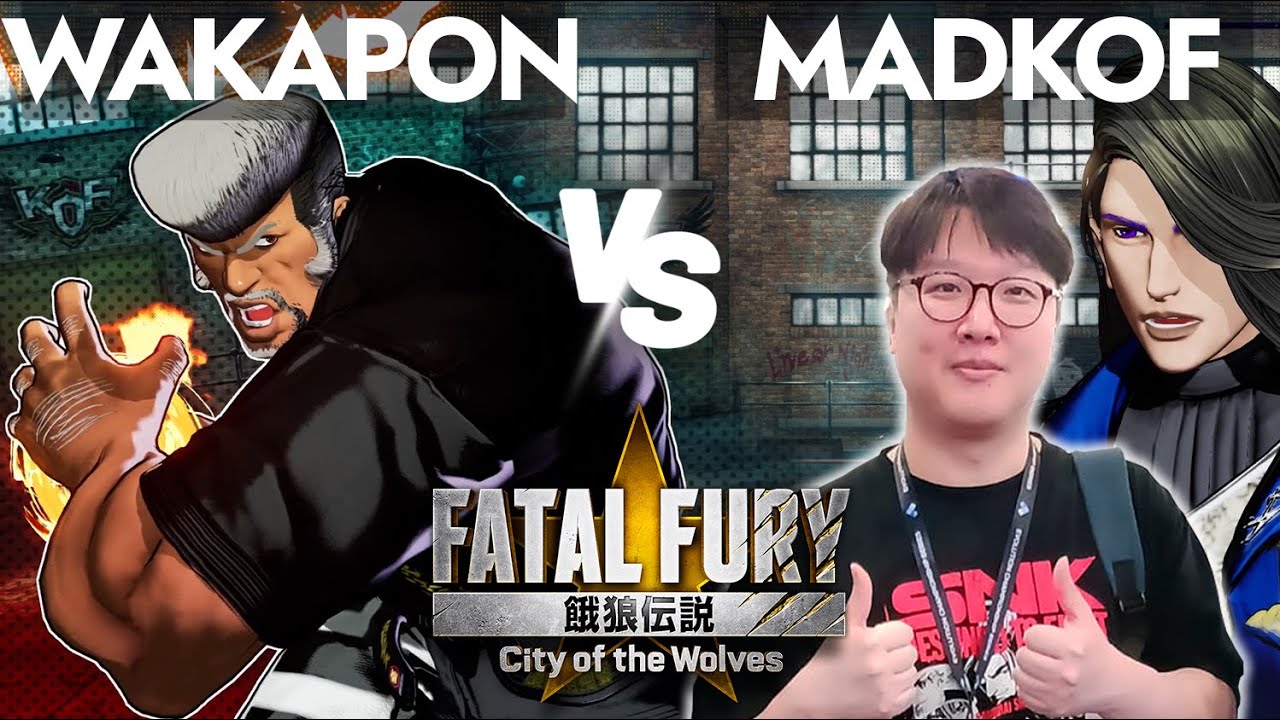 FF COTW ⭐ WAKAPON (Marco) vs MADKOF (Kain)  Fatal Fury City of the Wolves 饿狼传说