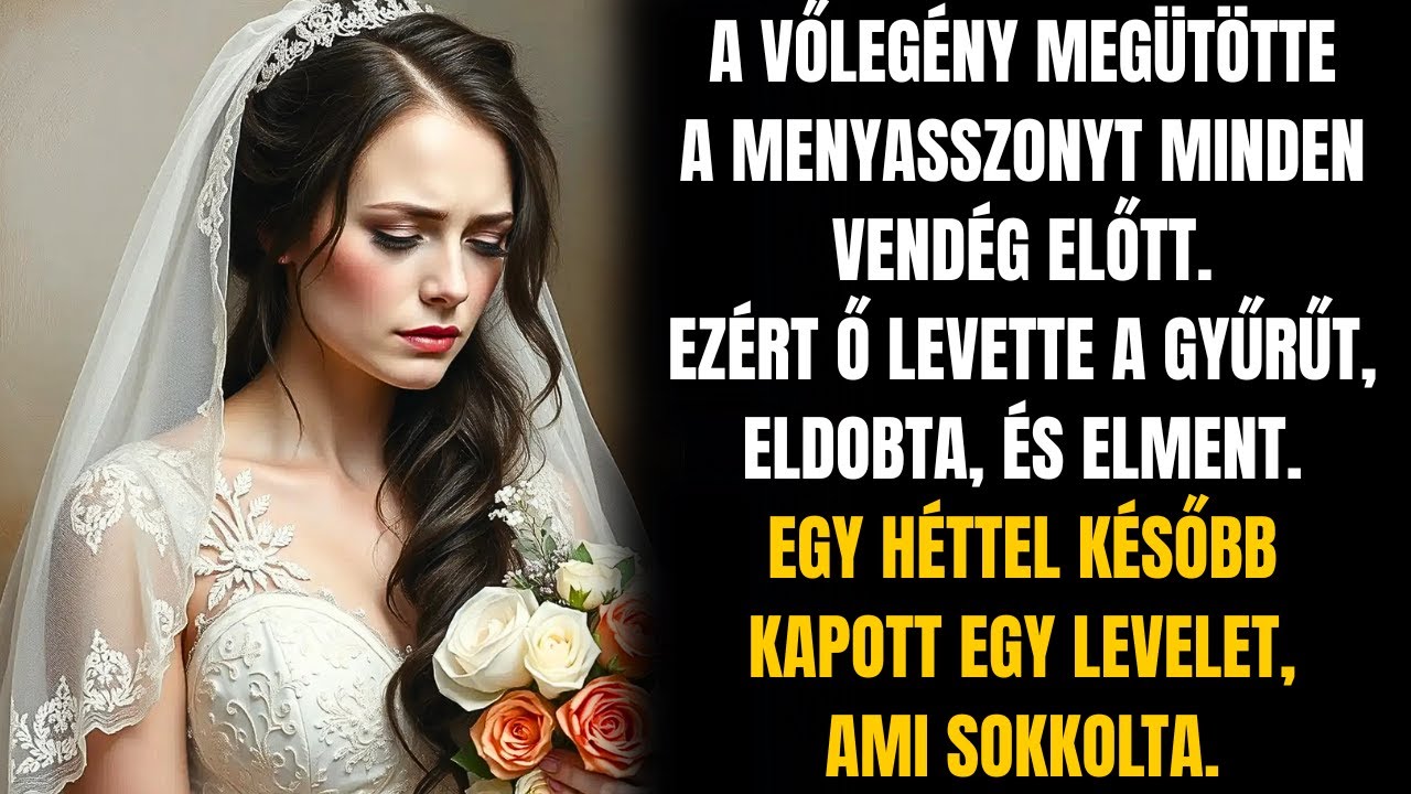 A VŐLEGÉNY MEGÜTÖTTE A MENYASSZONYT MINDEN VENDÉG ELŐTT, DE AMI EZUTÁN TÖRTÉNT, MEGLEP!