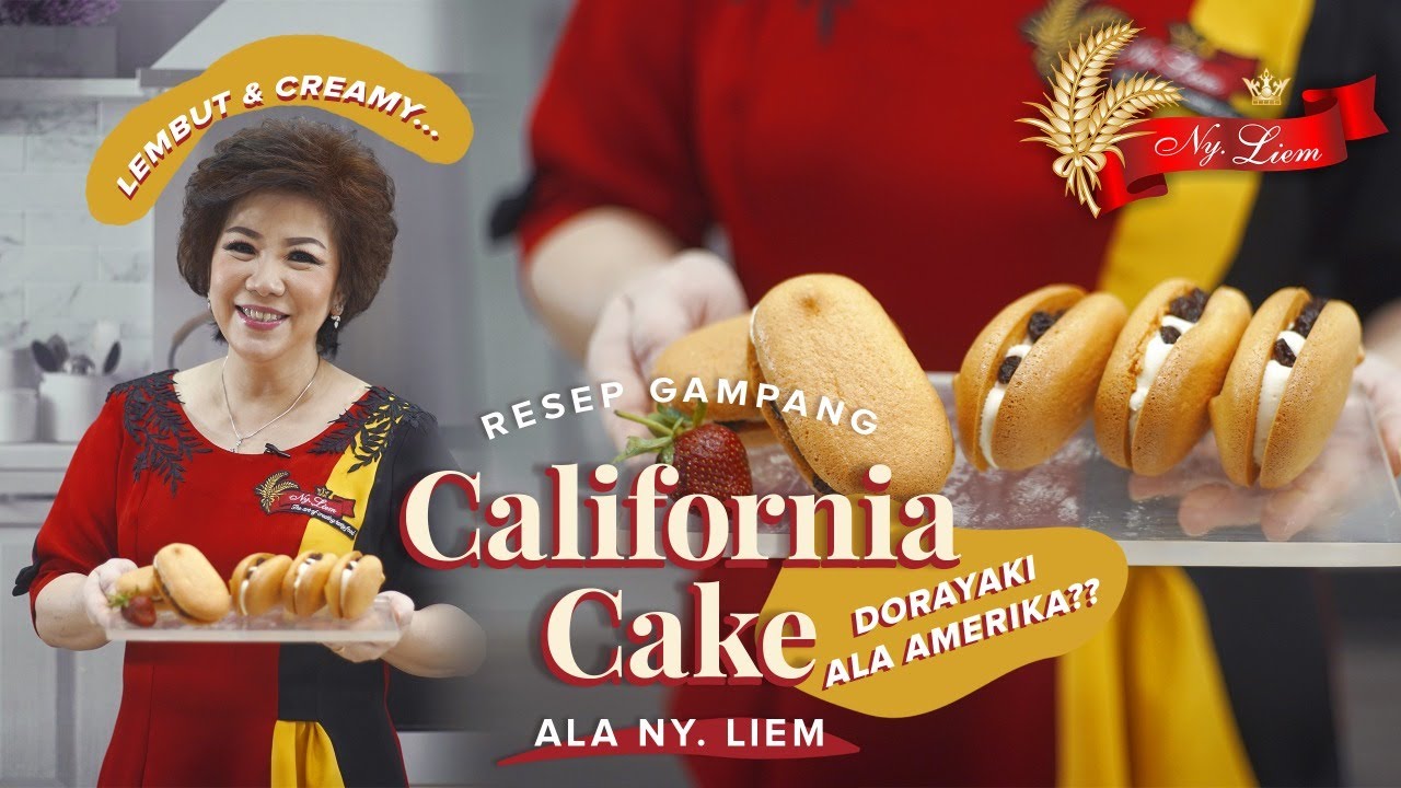 BONGKAR RESEP CALIFORNIA CAKE!! Bikin dorayaki ala Amerika with Chef Achen
