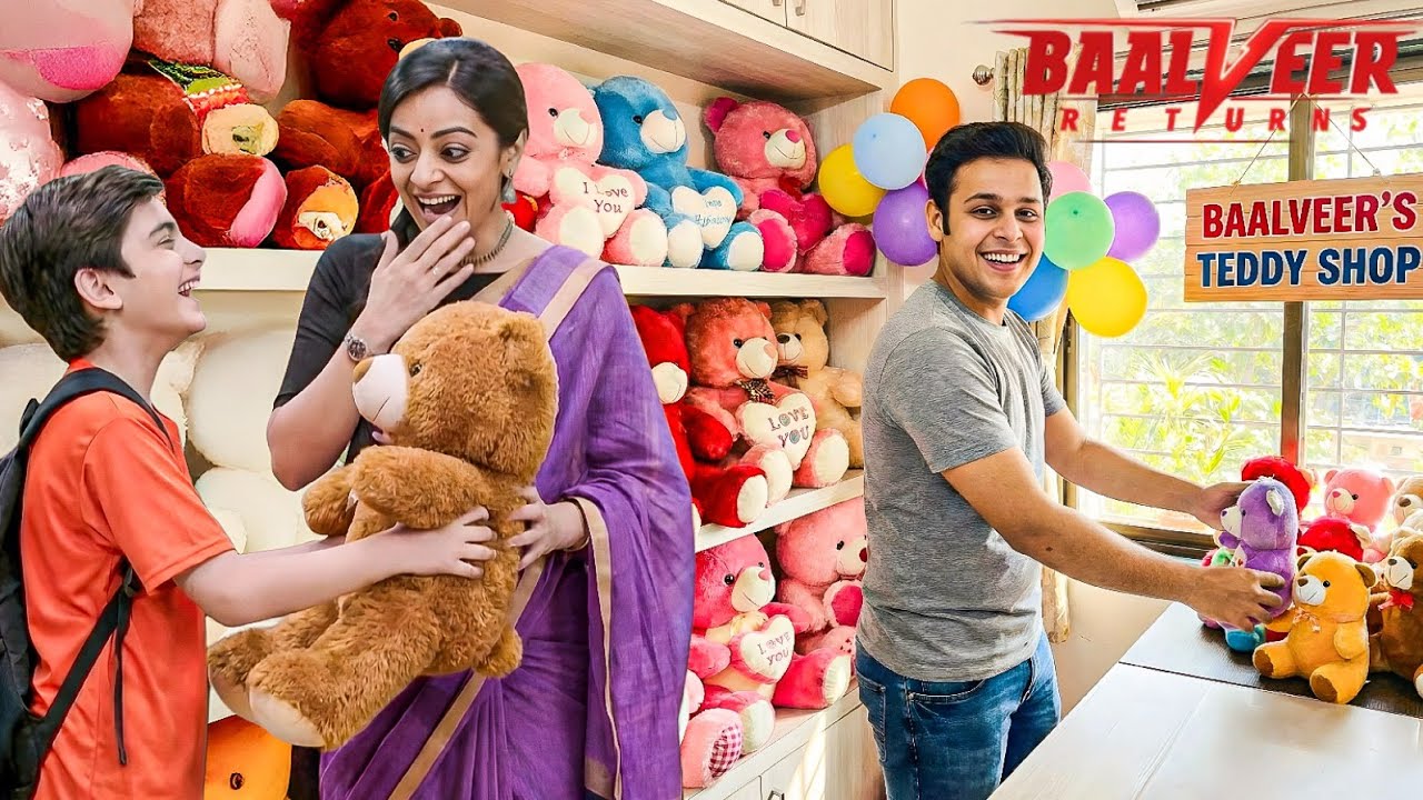 “Teddy day”पर बालवीर की दुकान से विवान ने teddy खरीदकर किया माँ को gift || Balveer Returns