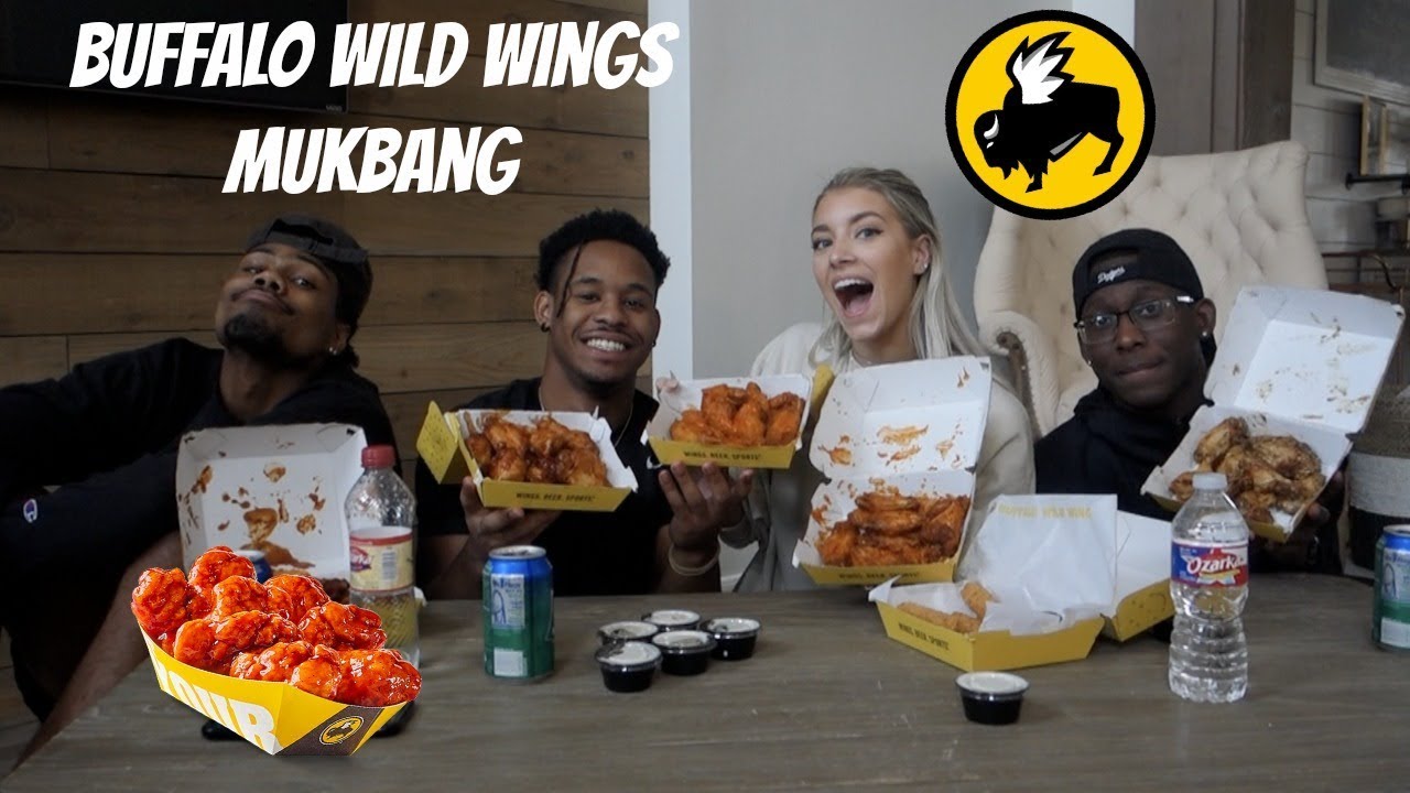 BUFFALO WILD WINGS MUKBANG + Q&A SPILLING TEA | Keaton Milburn