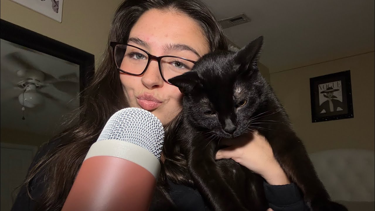 ASMR Whispered Story Time (about adopting my cat) 🐈‍⬛ 