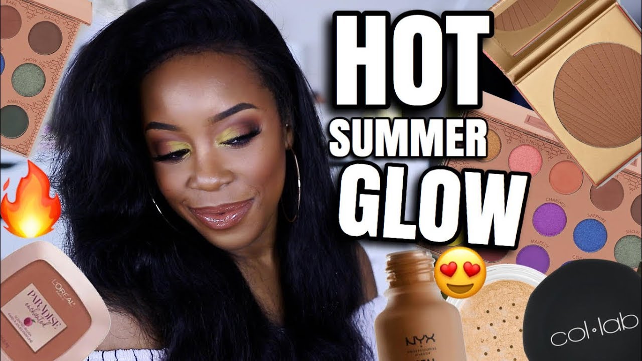 WHEW CHILE! BRONZED AF DRUGSTORE MAKEUP TUTORIAL ft. NEW AFFORDABLE PRODUCTS! | Andrea Renee