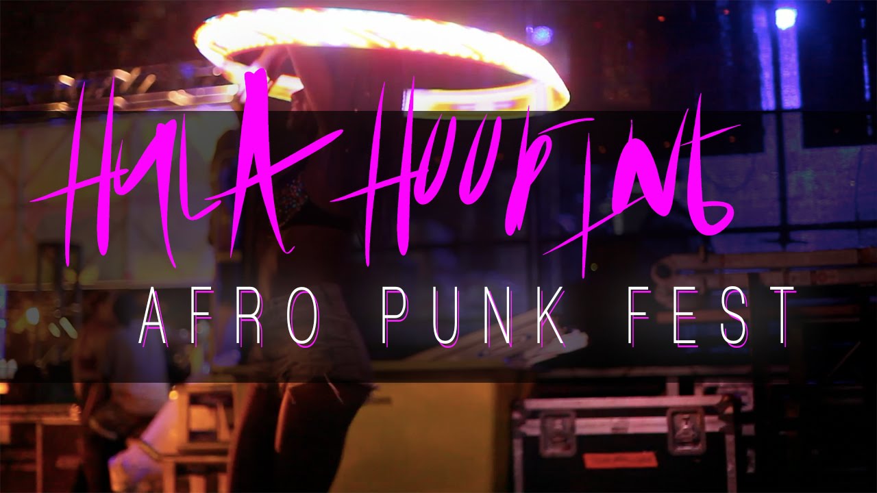 Afro Punk Hula Hoop Girl