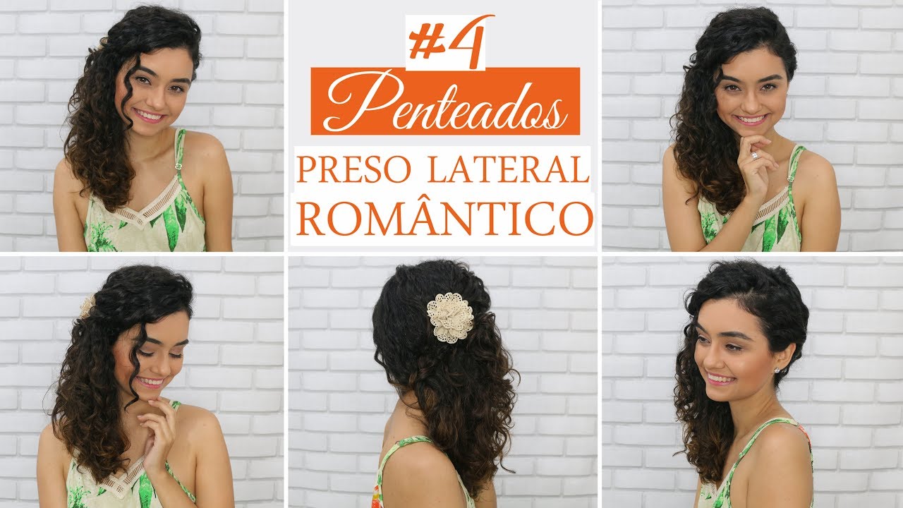 PRESO LATERAL ROMÂNTICO - Série PENTEADOS #4 | Morena Raiz