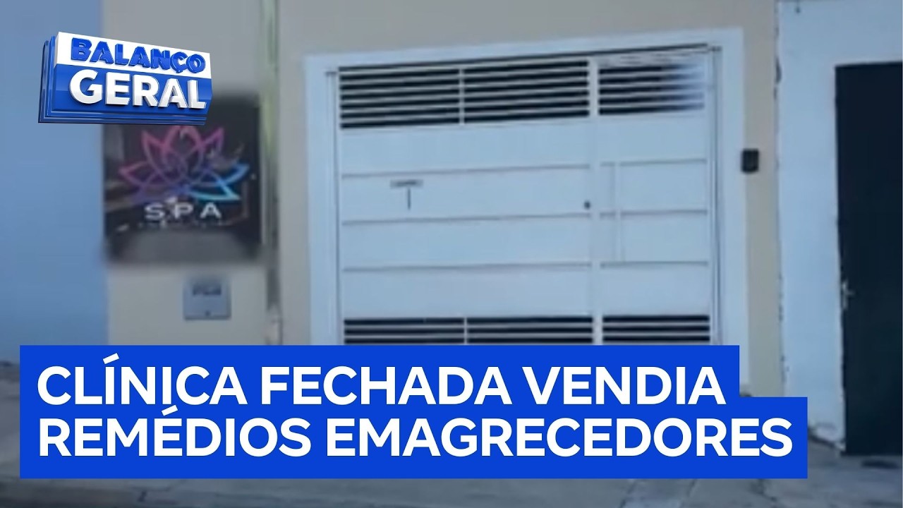 Polícia fecha clínica que comercializava medicamentos controlados de forma ilegal