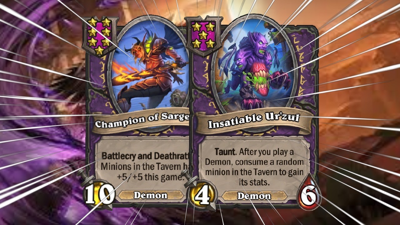 INSANE CHAMPION SHOP BUFFING?! | Hearthstone Battlegrounds