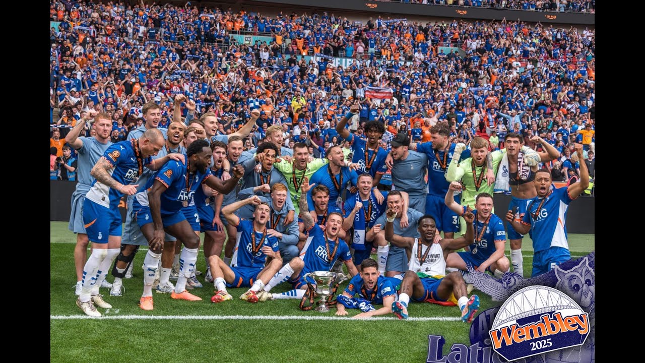 Oldham Athletic Promotion Video Wembley 2025