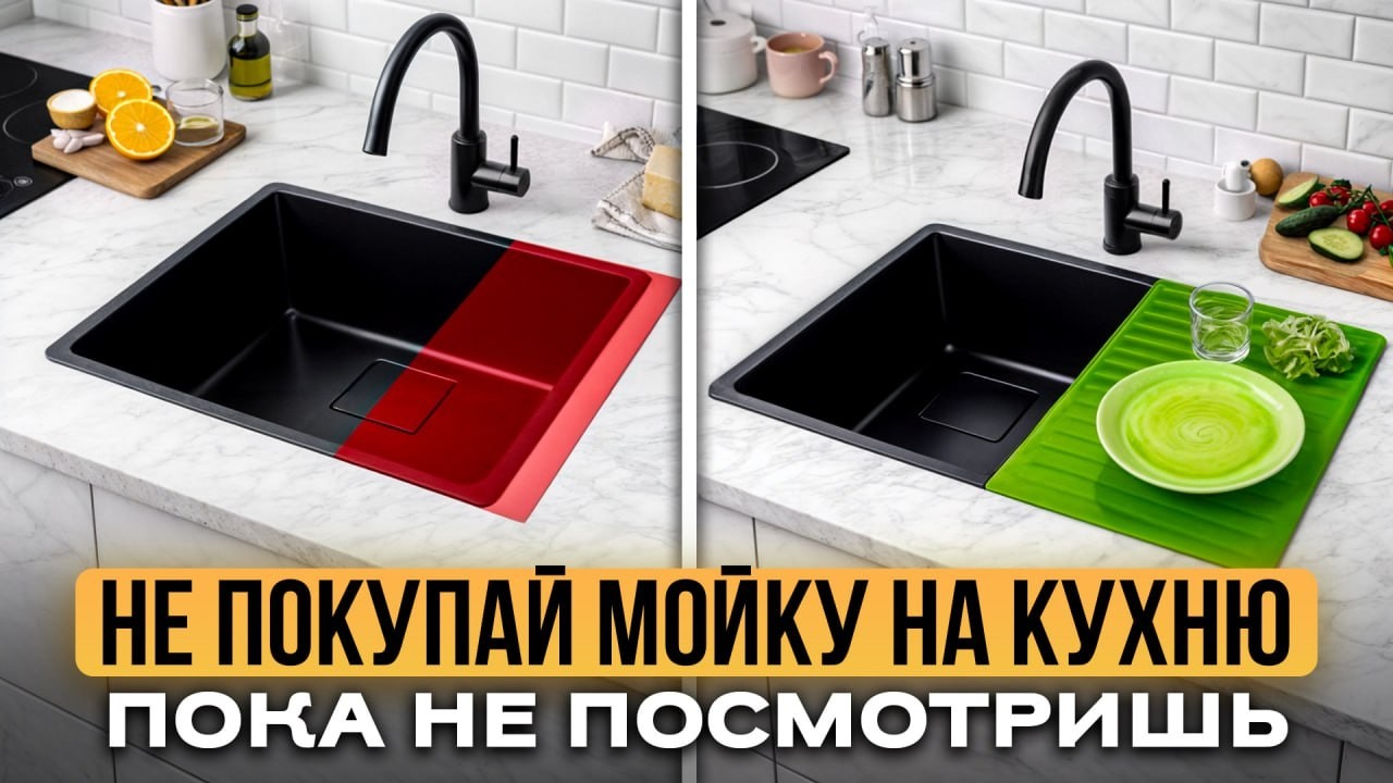 Как вас обманывают при покупке мойки на кухню / Как выбрать удобную раковину?