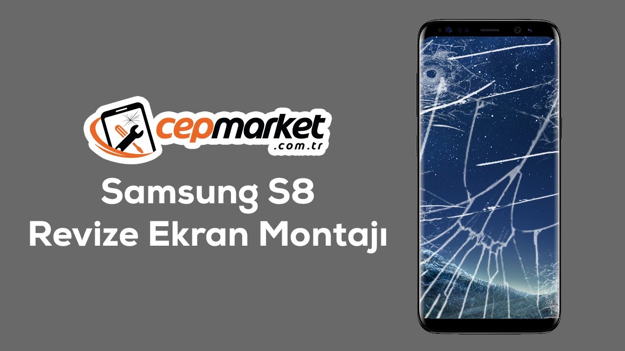 Samsung S8 Revize Ekran Montajı Kadık&ouml;y Cep Telefonu Servisi #cepmarket