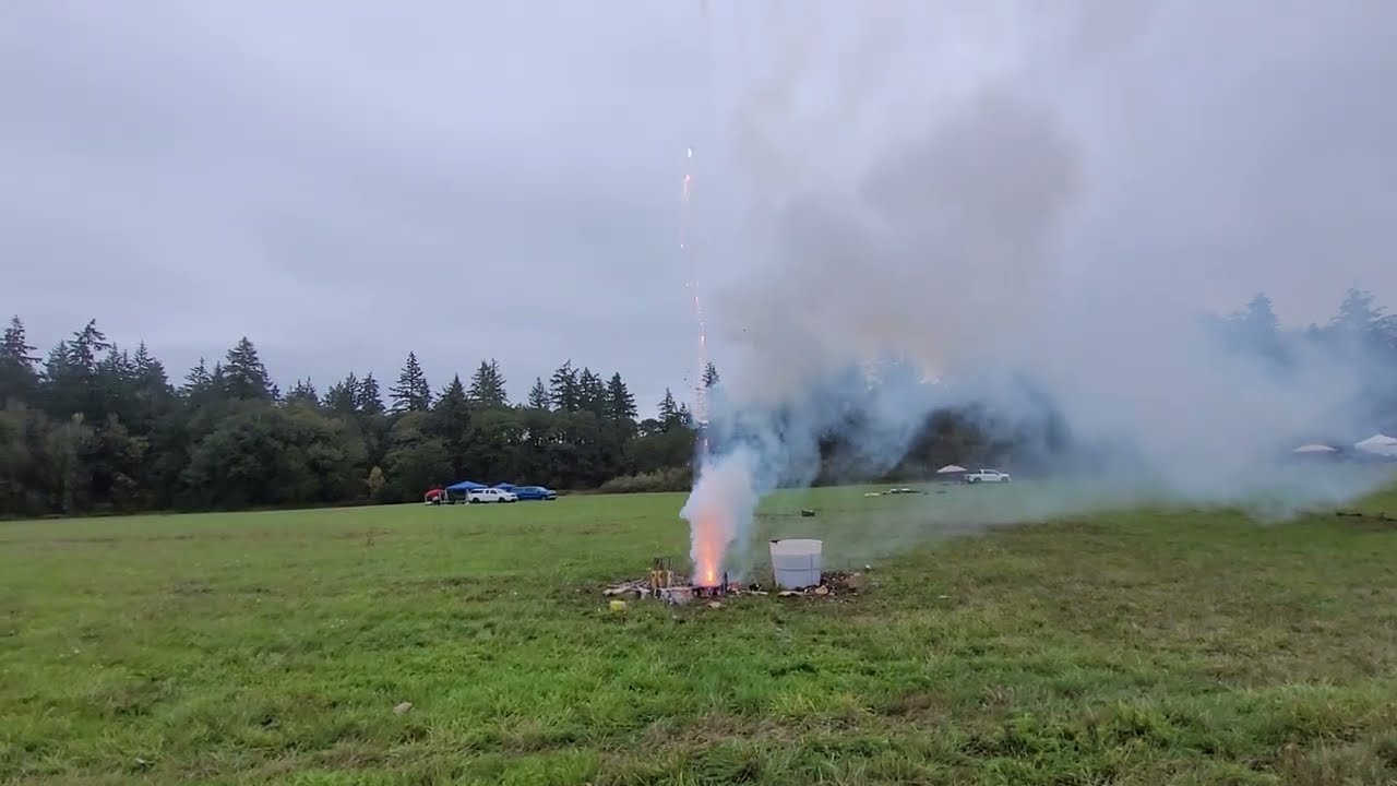 Dead Heat 100 shot Fireworks cake