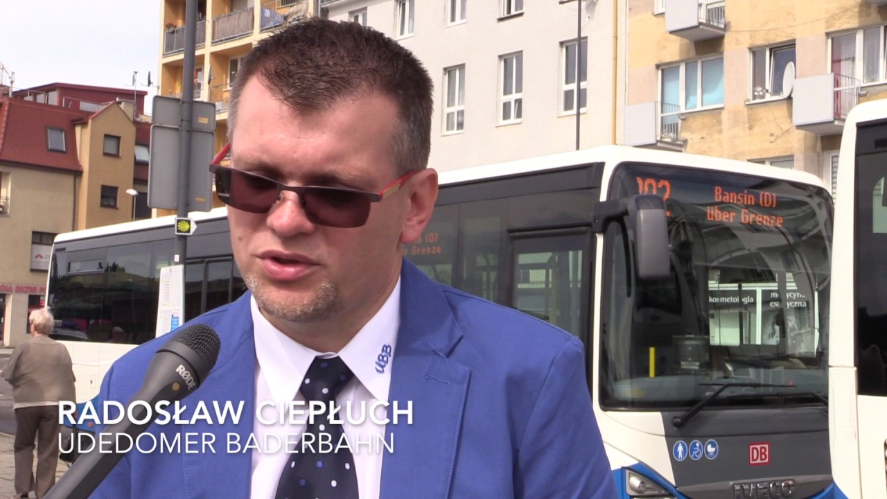 Niemieckie autobusy zatrzymane w Świnoujściu
