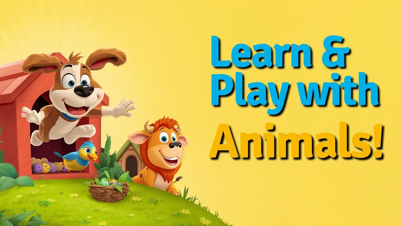 Animals and Their Homes | Learn Animal Homes for Kids | #kids #kidslearning #kidsgames #kidssongs