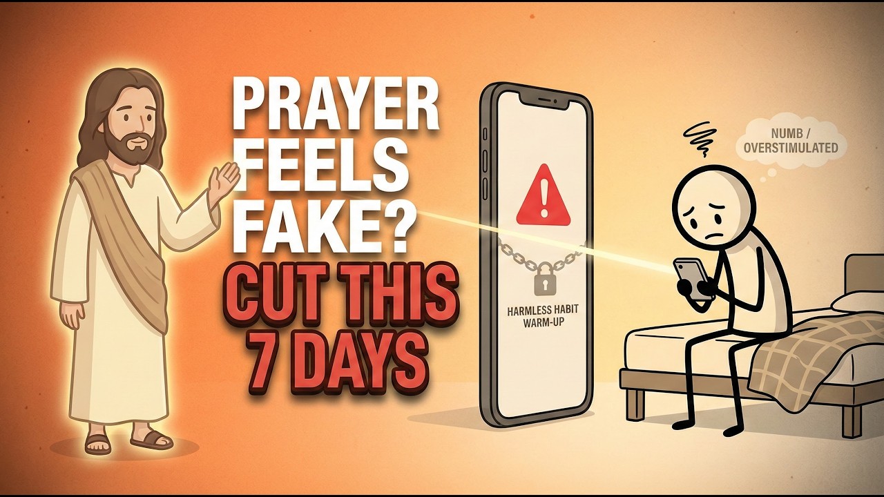 Prayer Feels Fake? It’s Not Your Faith—It’s This “Harmless” Habit (7-Day Reset)